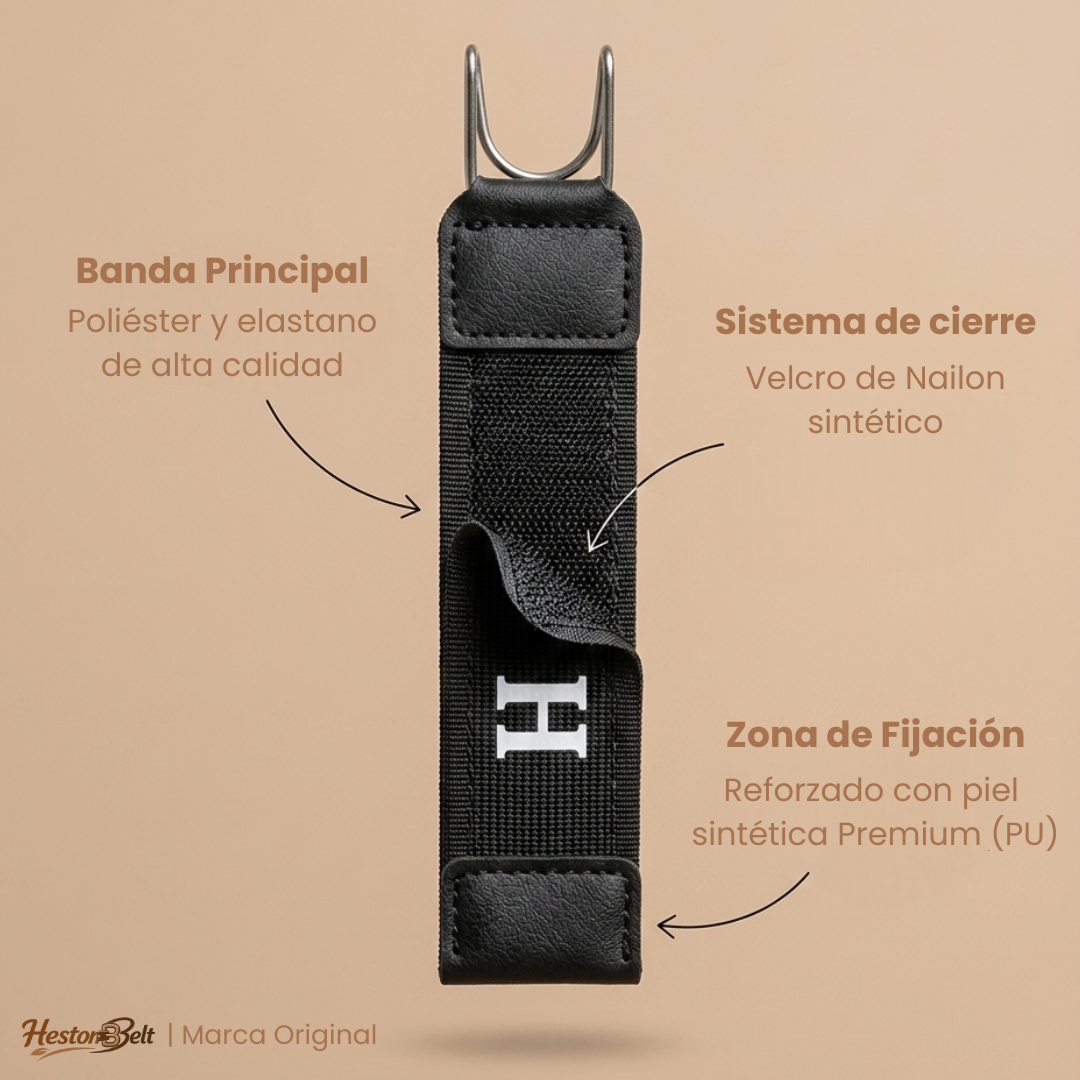 Cinturón sin hebilla