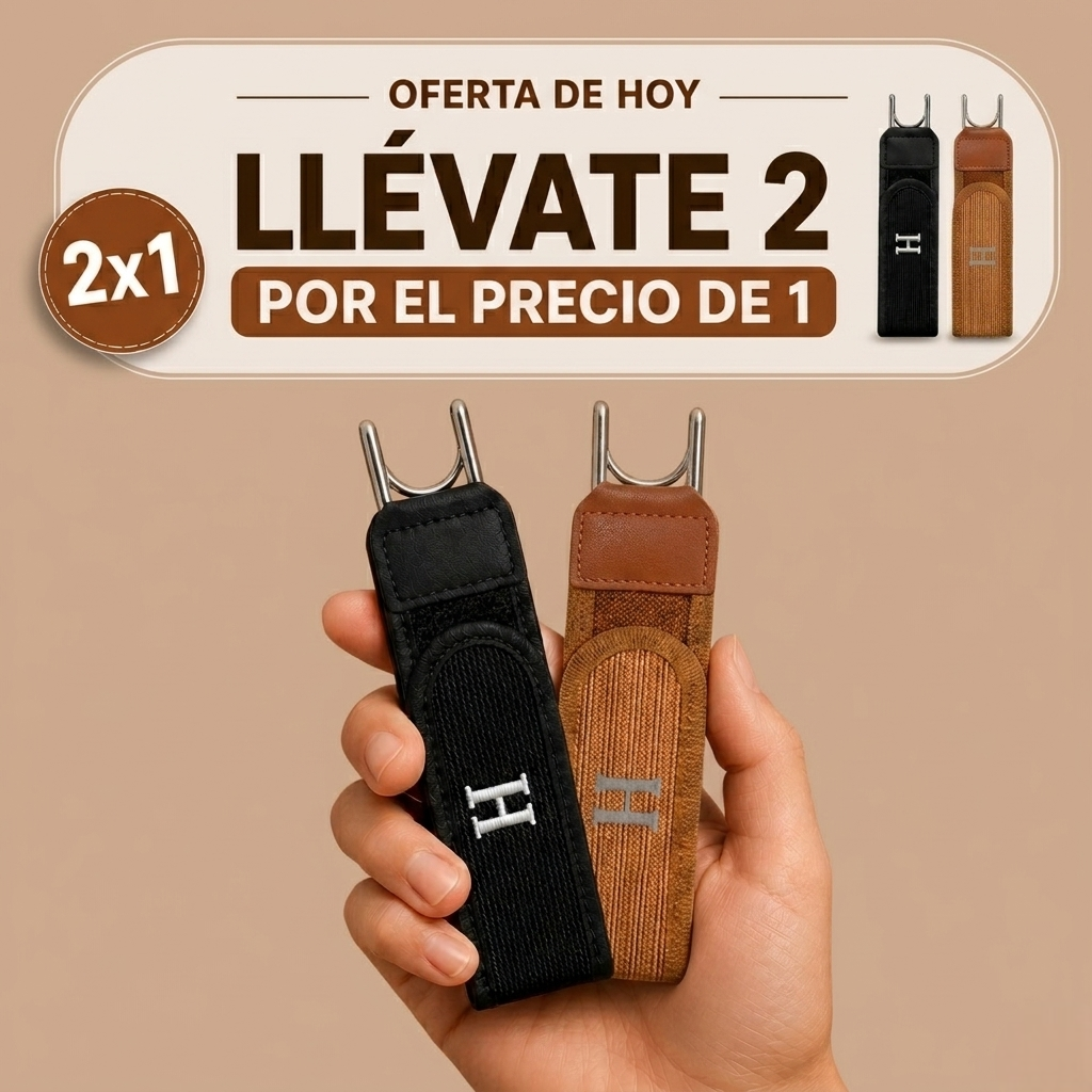 Cinturón sin hebilla